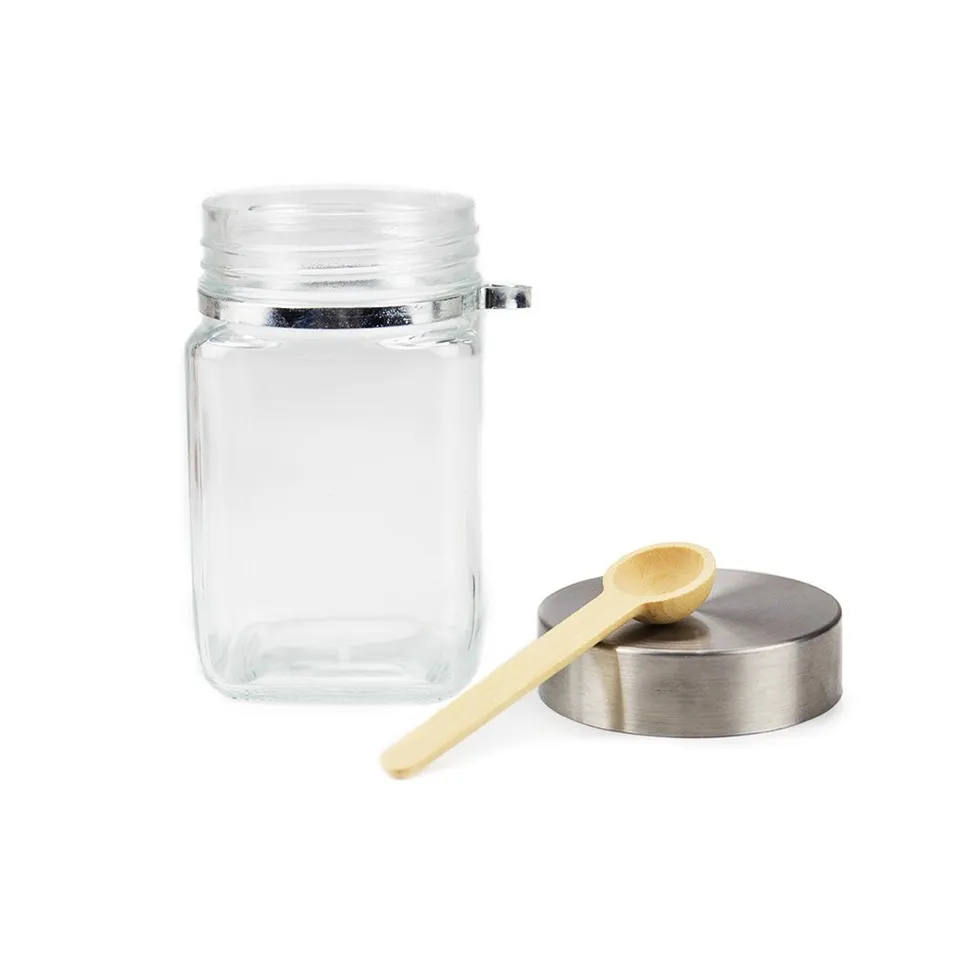 glass spice containers