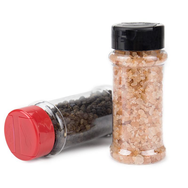 Round Plastic Spice Jars with Shaker Caps Factory Round Plastic Spice Jars with Shaker Caps Factory